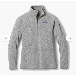 Patagonia Heather Gray Fleece Jacket
